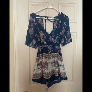 Floral Romper